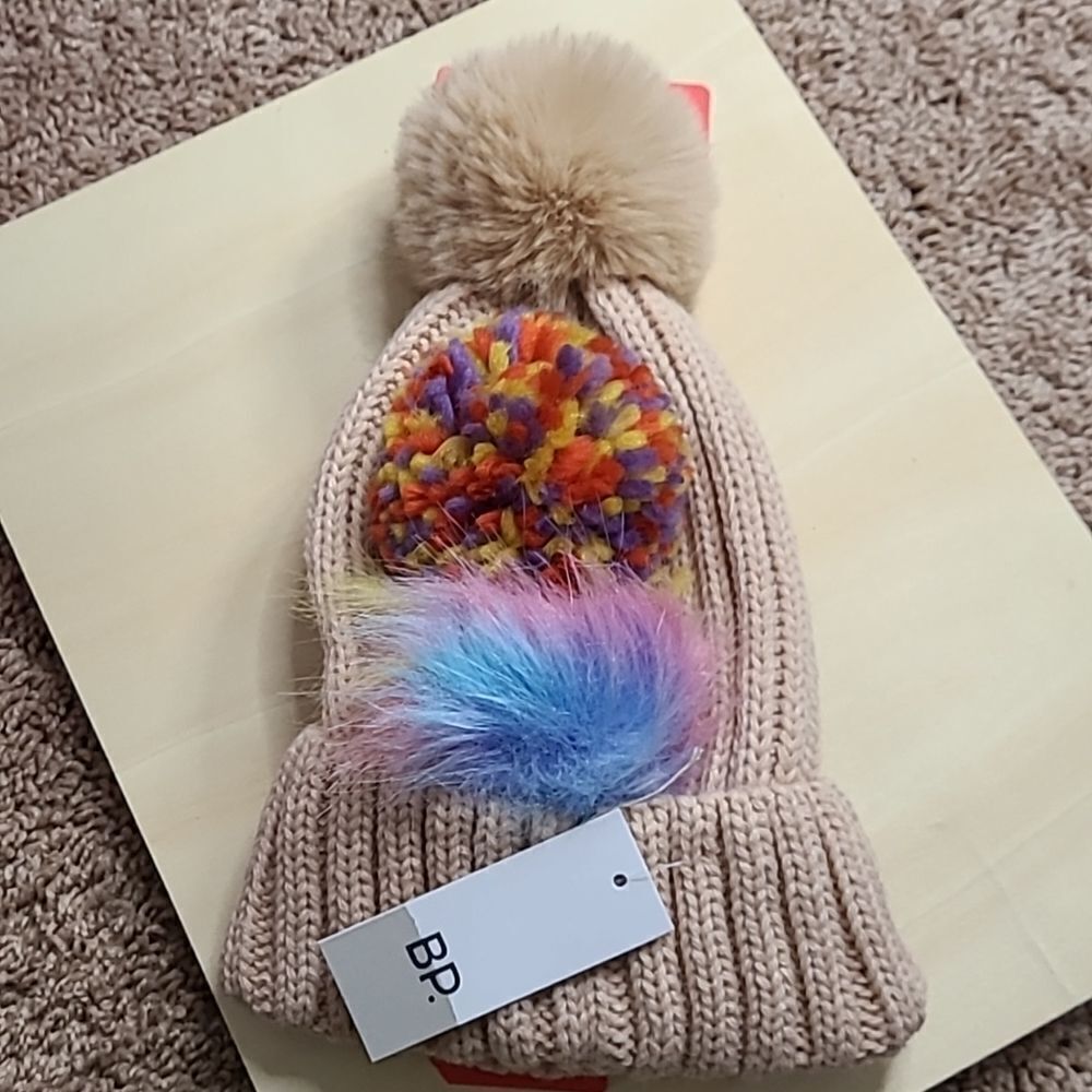 Bp Camel Pick a Pom Beanie